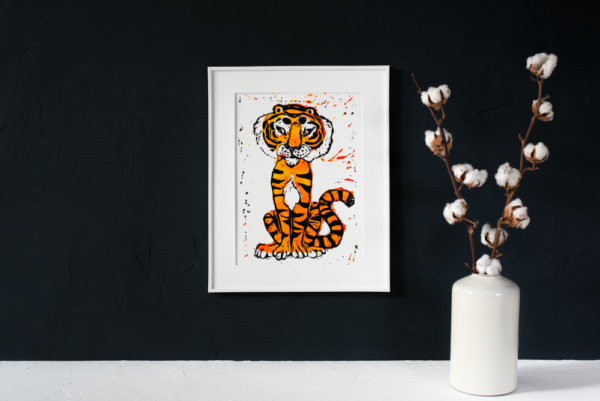 Art Print Tiger