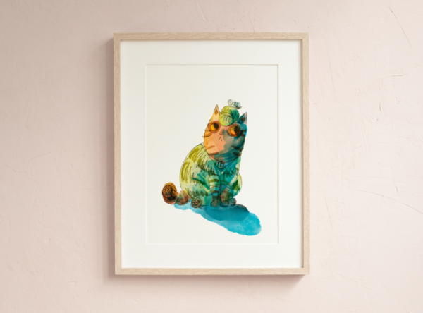 Art Print Cat